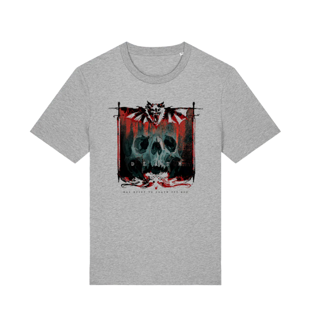 Heather Grey Printed T-shirt